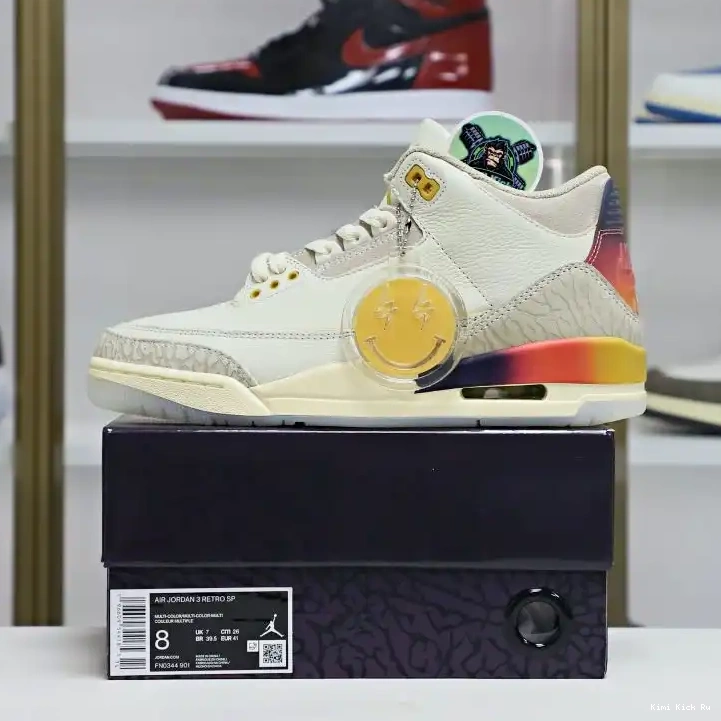 Jordan Air x JBalvin Kimikick Jordan3 0714